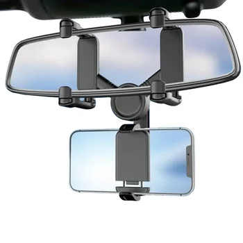 Поставка за закрепване на огледала с възможност за завъртане на 360 Градуса, Кола планина, поставка за GPS-камера, скоба за огледала за обратно виждане