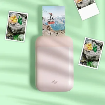 Преносим безжичен термопринтер Polaroid с висока разделителна способност, без мастило, Bluetooth, преносим мини-термопринтер, за мобилен телефон