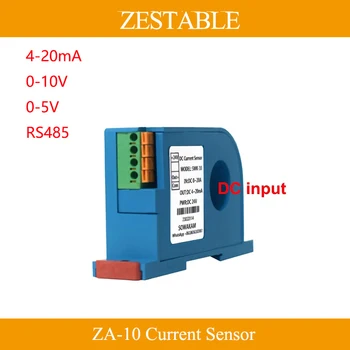Преобразувател електрически ток Хол ZA-K10 Постоянен ток 0-1000A с входен сигнал 0-10 В 4-20ma RS485