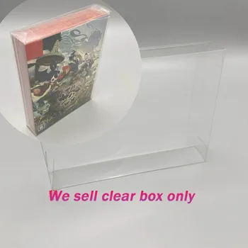 Прозрачен калъф от PET пластмаса за SWITCH NS Sakuna: Of Rice and Ruin JP версия на играта специално издание лимитированная кутия за съхранение с прозрачен дисплей