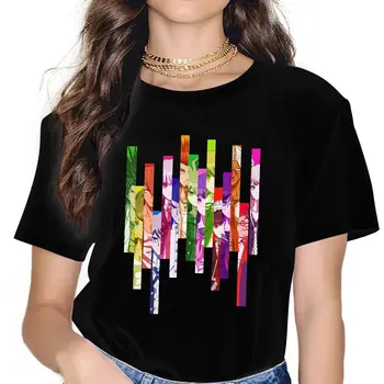 Пълна Molded Играта Danganronpa Trigger Happy Havoc Женска Тениска От Полиестер с Графичен Дизайн и Кръгло деколте