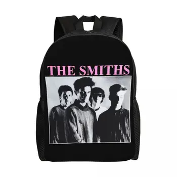 Раници The Smiths в стил алтернативен поп-рок, за момичета, момчета, ученически пътни чанти за колеж, Дамски мъжки чанта за лаптоп с диагонал 15 инча
