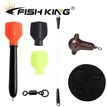 Риболовни куки за риболов на шаран KING FISH Hair Riggs с въдица Europe Устройство Group Аксесоари за куки Материал