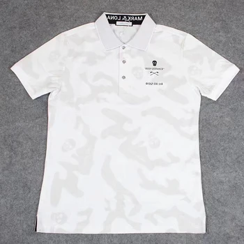 Риза за голф 2023, нова мъжка лятна ежедневни дишаща тениска с къс ръкав AP31