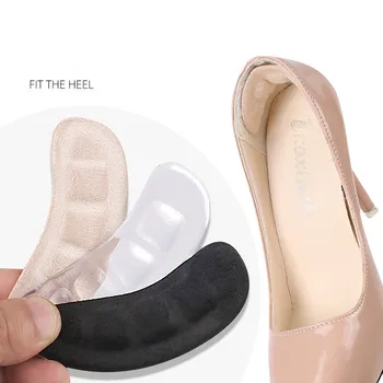 Силиконови облицовки за дамски обувки, нескользящие вложки, Самозалепващи Гел стелки за пети на предната част на крака, сандали на токчета, мини накладки за краката