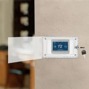Скоростна сигурност термостат Защитен термостат с универсален ключ Кутии Лесна инсталация Прозрачни капачки за Заключване на ключовете за дома