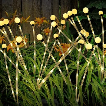 Слънчевата Енергия Firefly LED Light Градински Фейерверковые Лампи Открит Водоустойчив Тревата Балкон Оформен Светлини Украса на Слънчевата Светлина от Лампа