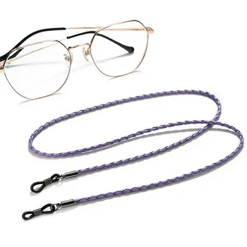 Слънчеви очила, очила за четене, на Притежателя на веригата, Дебели слънчеви очила от изкуствена кожа, въже, Оплетена каишка за очила, нескользящий каишка за точки на открито