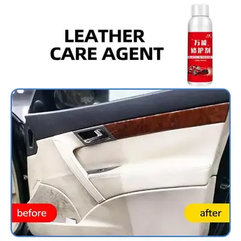 Средство за почистване на кожата в салона на автомобила Многоцелеви пеноочиститель Leather Clean Wash Automoive Средство за почистване на повърхността на вътрешността на колата от пяна