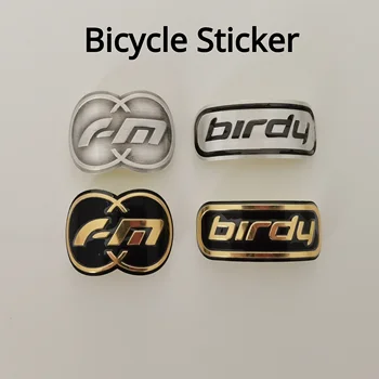 Стикер върху иконата на главата и Велосипед BMX Сгъваем Велосипед МТВ Велосипедна Стикер на предния дограма, етикет за велосипед, стикер за лична украса