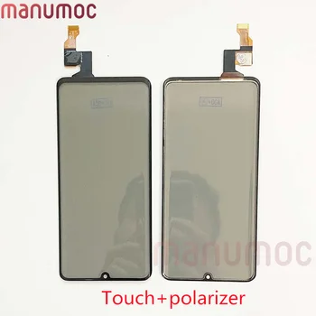 Стъкло с докосване цифрователем с поляризационной фолио За Huawei P30 P40 Pro Ремонт на LCD дисплея, Зачервяване на лицето