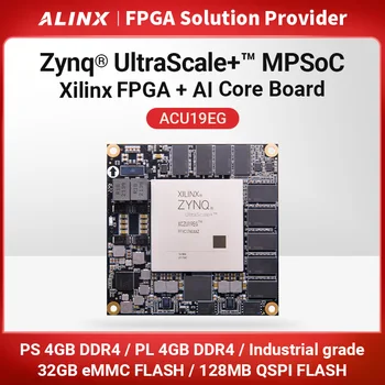 ТАКСА Alinx Xilinx Zynq UltraScale + MPSoC ОСНОВНАТА ACU19EG XCZU19EG