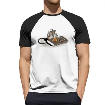 Тениска Indiana Mouse, красиви върхове, бързосъхнеща риза, мъжка тениска