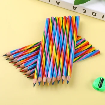 Цветен молив за colorization, Многоцветен дървен молив за деца и възрастни, различни Цветни моливи, за художествени материали