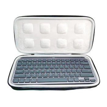 Чанта за съхранение на клавиатурата Pro, твърд калъф ЕВА, Противоударная Пылезащитная чанта за организиране на Logitech MX Keys Mini