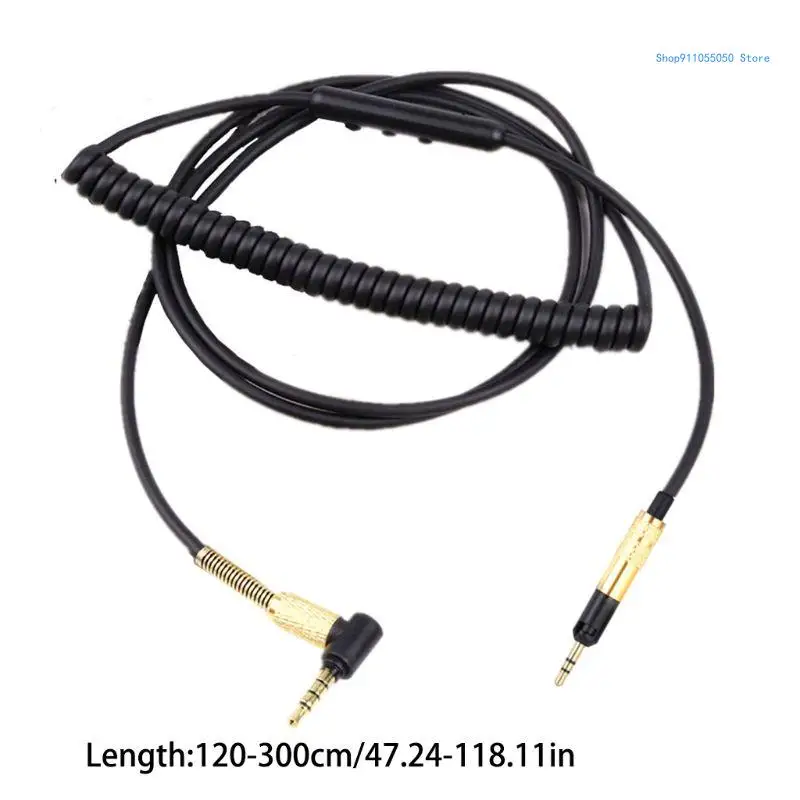 Кабел слот слушалки C5AB Spring, опъната по 3 м за слушалки HD598 HD558 HD5185