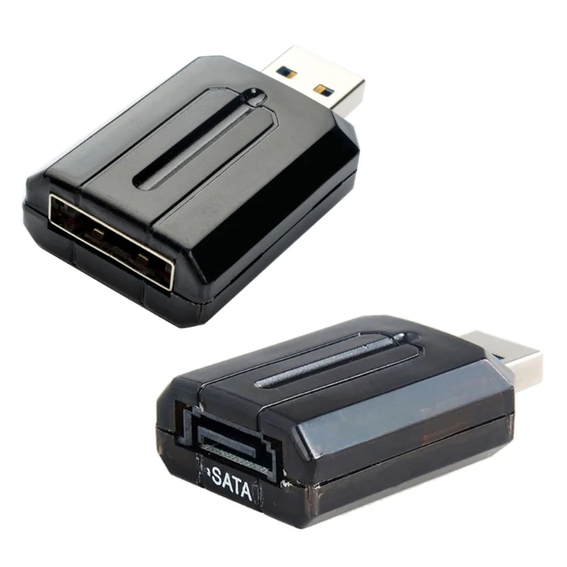 Адаптер USB to/USB3.0 за eSATA Поддържа гореща замяна на чип JM5390