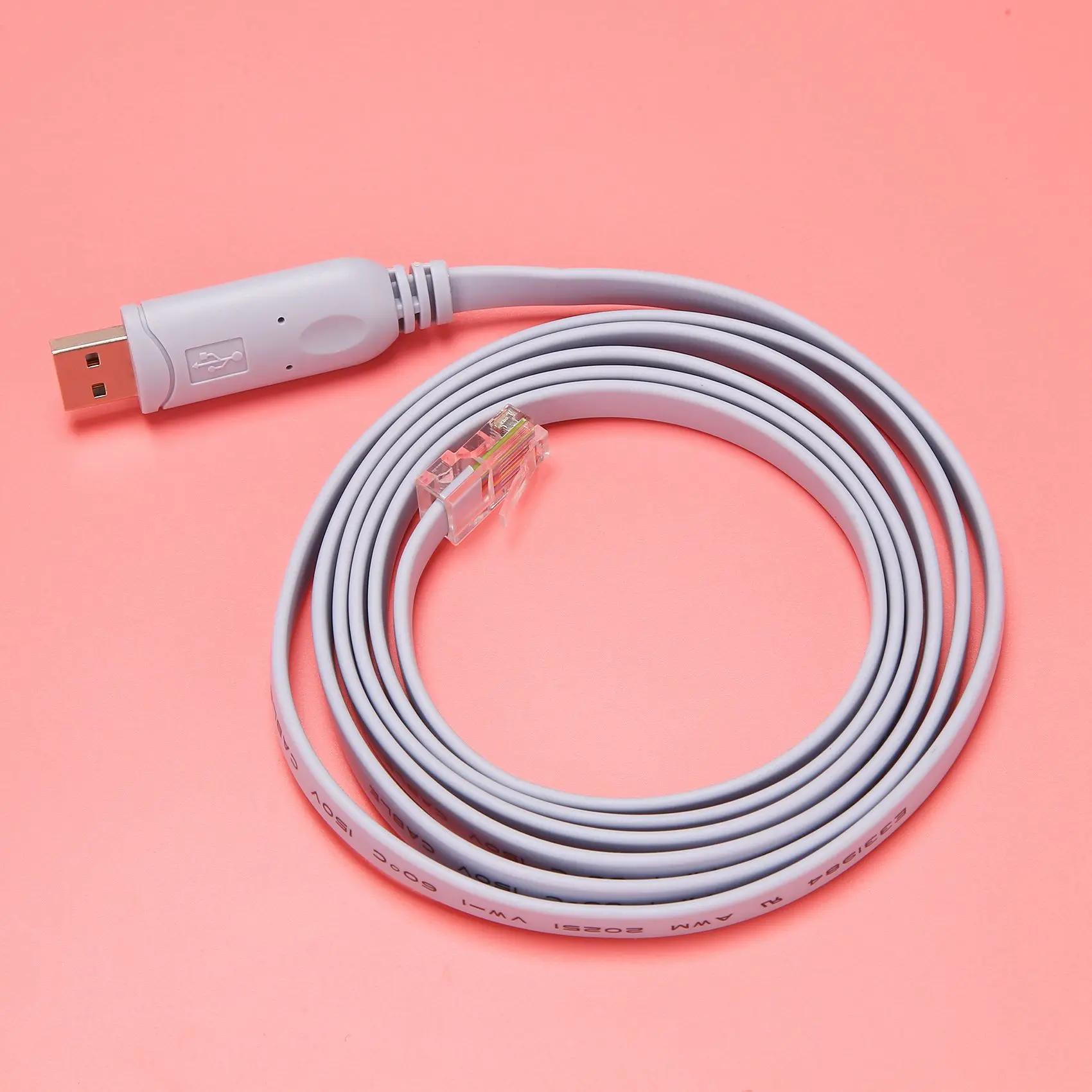 USB към RJ45 за Cisco USB кабела на конзолата FTDI 7446642418355