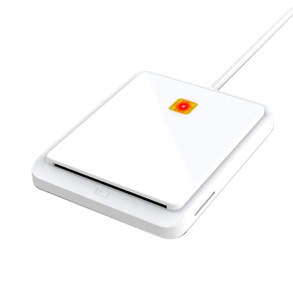 Четец на smart карти, USB 2.0 за DN CAC IC, ID, Bank СИМ-карта за Windows 7 8 10 Vista2