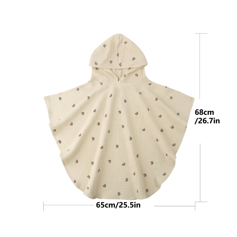 Бебешка хавлиена кърпа с качулка, меко и впитывающее влагата, Голямо детско кърпи за баня за бебета X90C5
