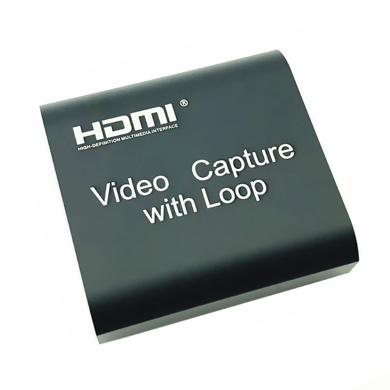 Карта на захващане HDMI, устройство за видеозапис, Петлевая запис на видео 1080P, 4K, USB 2.0, кутия за записване на игри на живо за камера HD PS42