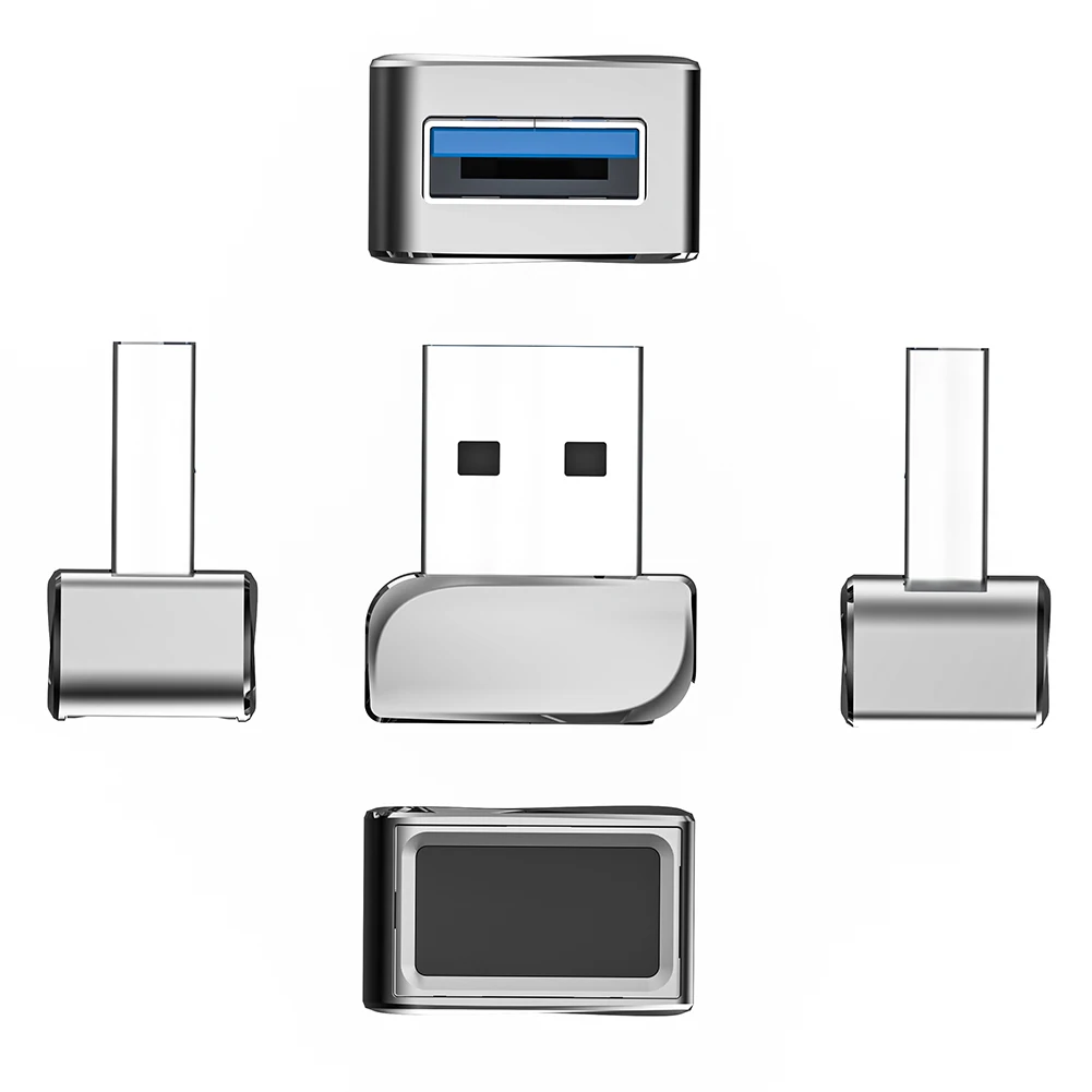 Скенер отключване на USB-замък от с сплав, мини-модули вход в системата, Сейф, многоезичен интерфейс, удобен, преносим лаптоп КОМПЮТЪР5