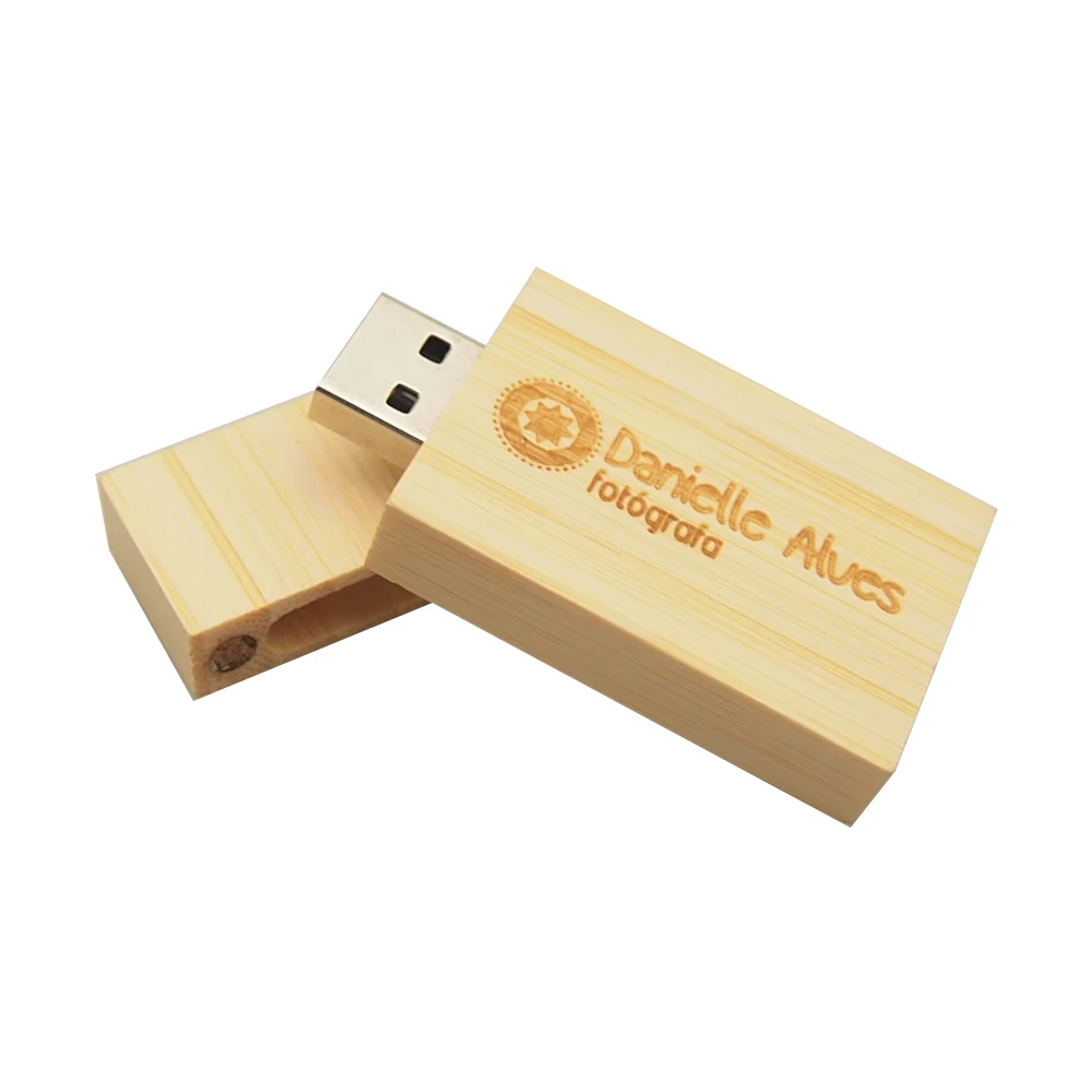 50 бр./лот от Висококачествен Дървен USB Флаш памет Pendrive 4 GB 8 GB 16 GB 32 GB 64 GB, Memory Stick Usb 2.0 Сватбен Подарък Персонализирани Лого2