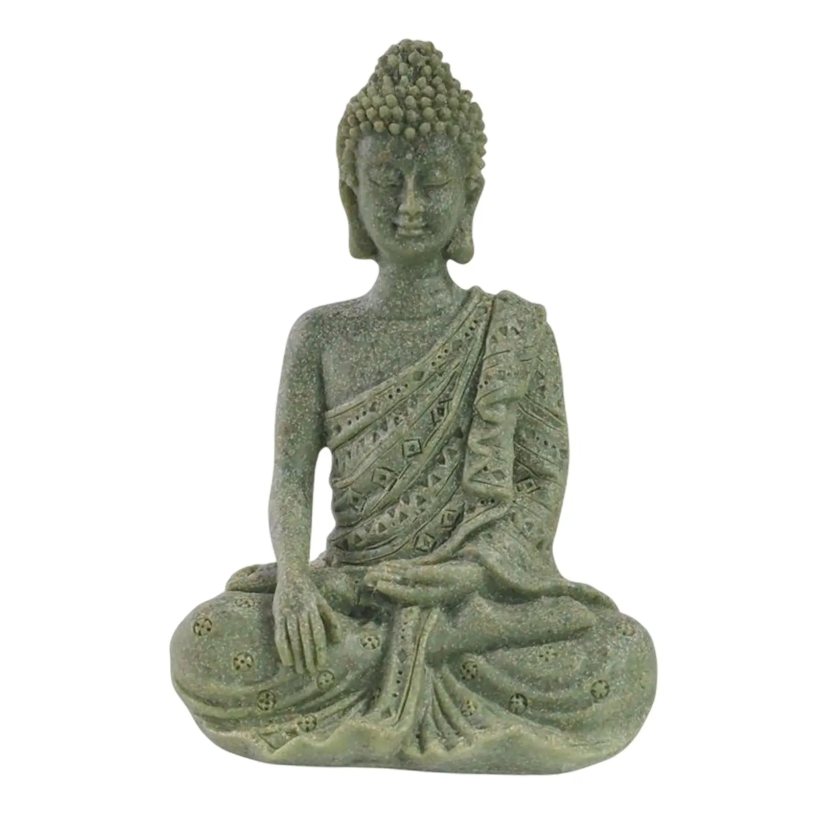 Тайланд Статуя на Буда Скулптура за вашия Работен Плот на Открито1