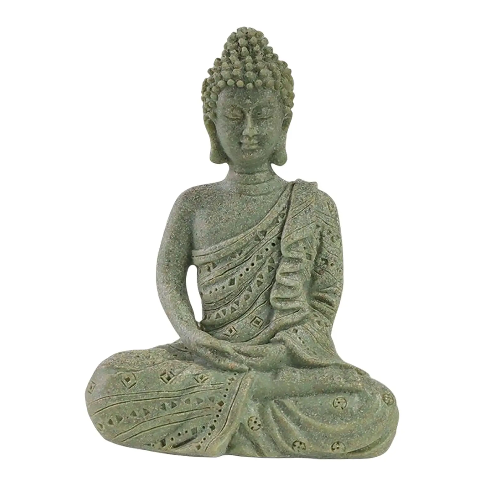 Тайланд Статуя на Буда Скулптура за вашия Работен Плот на Открито3