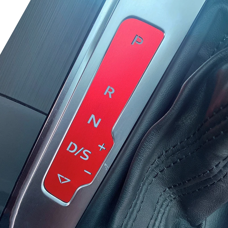 Приложимо към централна конзола в кабината на автомобила Audi A3 2014-2020 2014-2019 S3 електронна бутон на ръчната спирачка ключ превключване на предавките, декоративни алуминий2