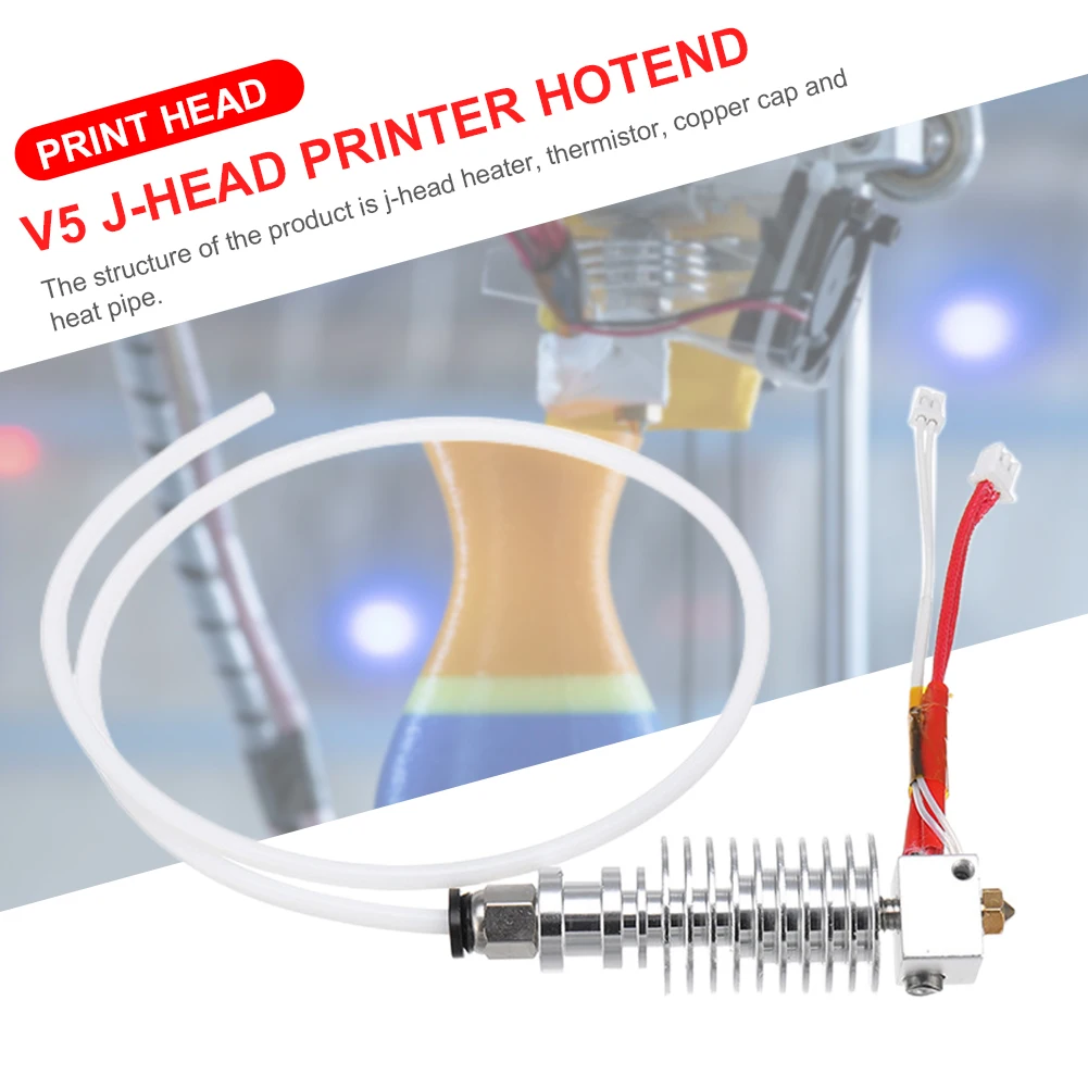 детайли за 3D печат с накрайник 0,4 мм, Екструдер с дистанционно глава, с теплоотводом Hotend, корона на 3D принтер за Anycubic I3 Mega5