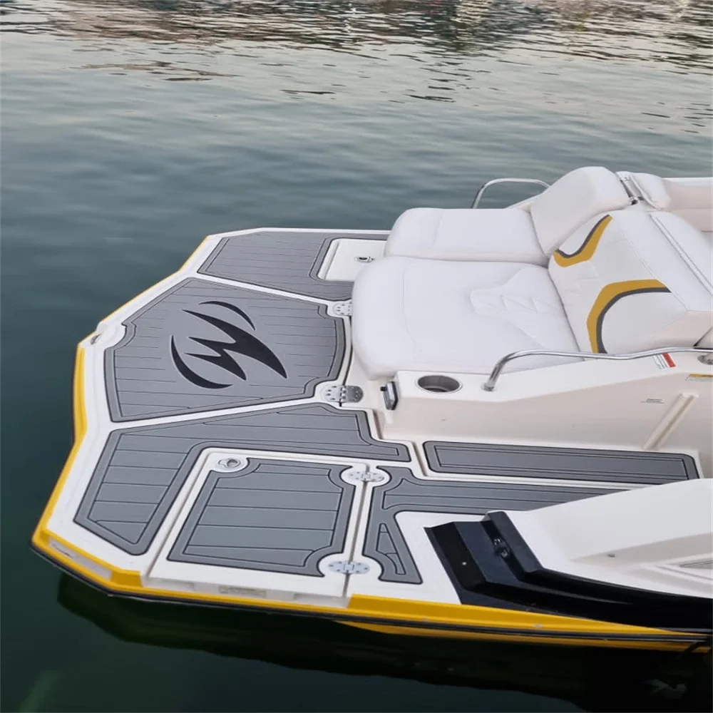 2018 Monterey M45 OB Кокпит Подложка За Лодки EVA Пяна Изкуствен Лик Палубни Подложка За Пода Подови Основа Самоклеящийся Стил SeaDek Gatorstep3