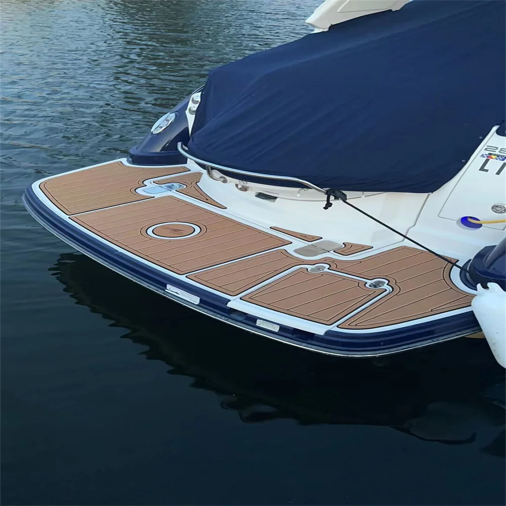 2018 Monterey M45 OB Кокпит Подложка За Лодки EVA Пяна Изкуствен Лик Палубни Подложка За Пода Подови Основа Самоклеящийся Стил SeaDek Gatorstep5