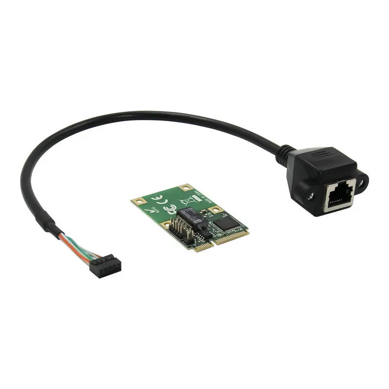 Мрежова карта на сървъра Mini PCIe Gigabit Ethernet 82574L Ethernet adapter card EXPI9301CT1