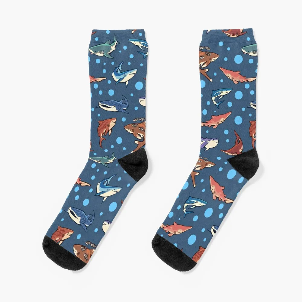 Акулите в тъмно-сини чорапи, Дамски чорапи, набор от чорапи0