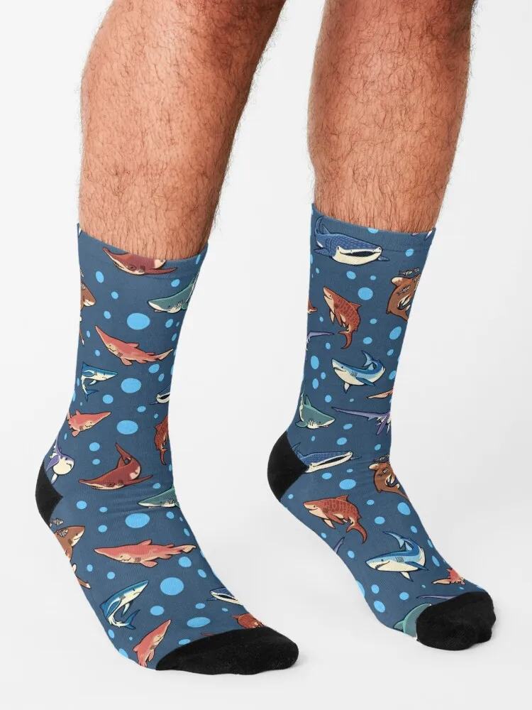 Акулите в тъмно-сини чорапи, Дамски чорапи, набор от чорапи2