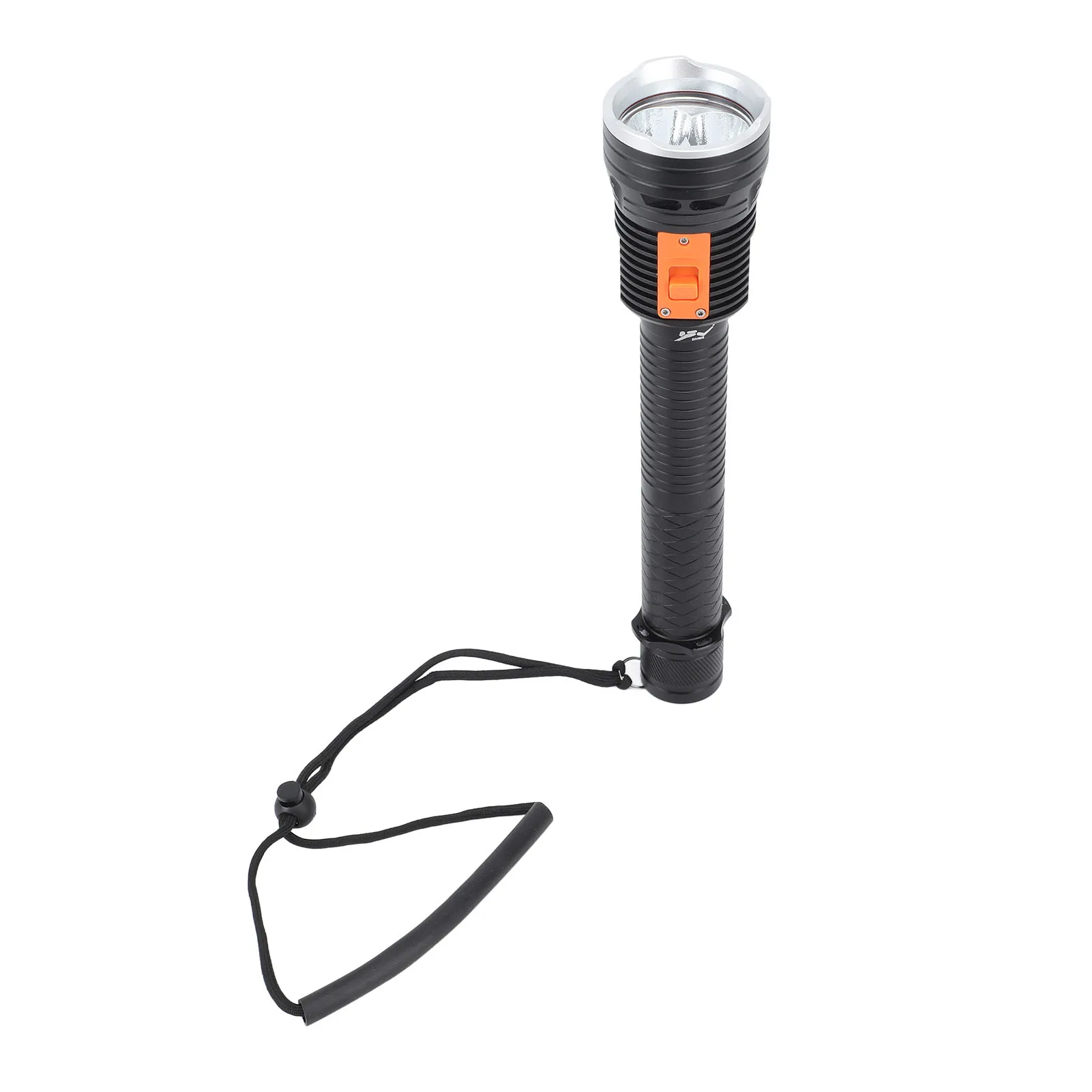 Фенерче за гмуркане, лампа-фенерче, за бързо отвеждане на топлината, трайно силно осветление, водоустойчив IPX8, 3 режима за подводни спортове3