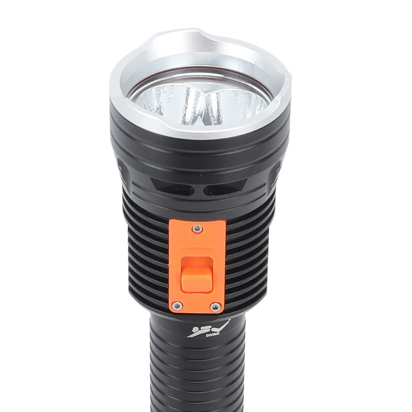 Фенерче за гмуркане, лампа-фенерче, за бързо отвеждане на топлината, трайно силно осветление, водоустойчив IPX8, 3 режима за подводни спортове4