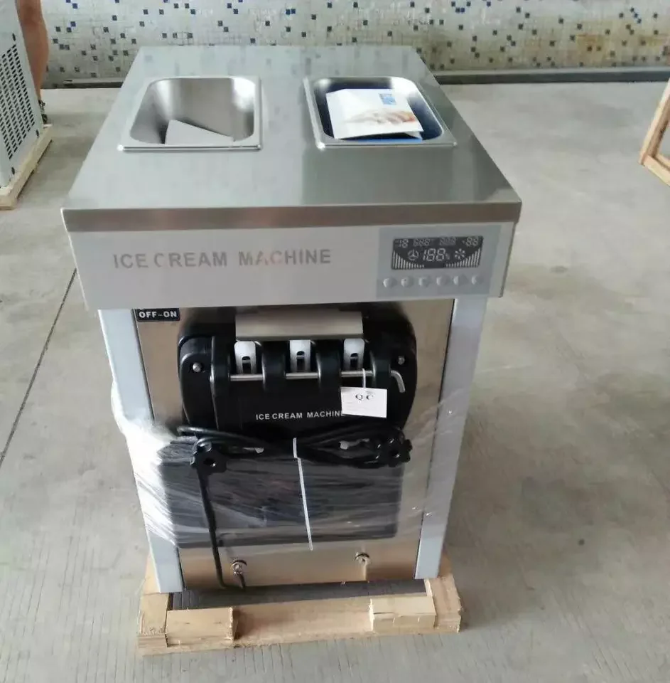 Оборудване за производство на Сладолед MK-618CTBChina, Оборудване за производство на Сладолед с 3 Вкусове, Мека самоохлаждающаяся Машина За Производство на Сладолед CFR МОРЕ5