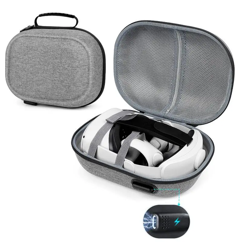 Слот аксесоари Защитен калъф С порт за зареждане за слушалки Elite Каишка и сензорни контролери, чанта за носене1