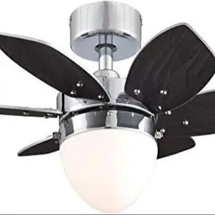 7232800 вентилатор на Тавана Оригами с подсветка, 24 инча, Еспресо0