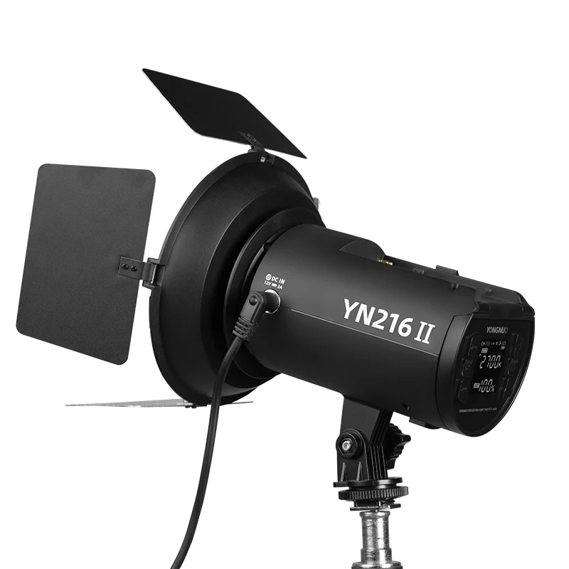 YONGNUO YN216 II За Цифрови огледално-рефлексни фотоапарати Nikon Canon Led Лампа за Видеокамери с Контролирана Температура 2700K-8000K Цветен Лампа за Фотография1