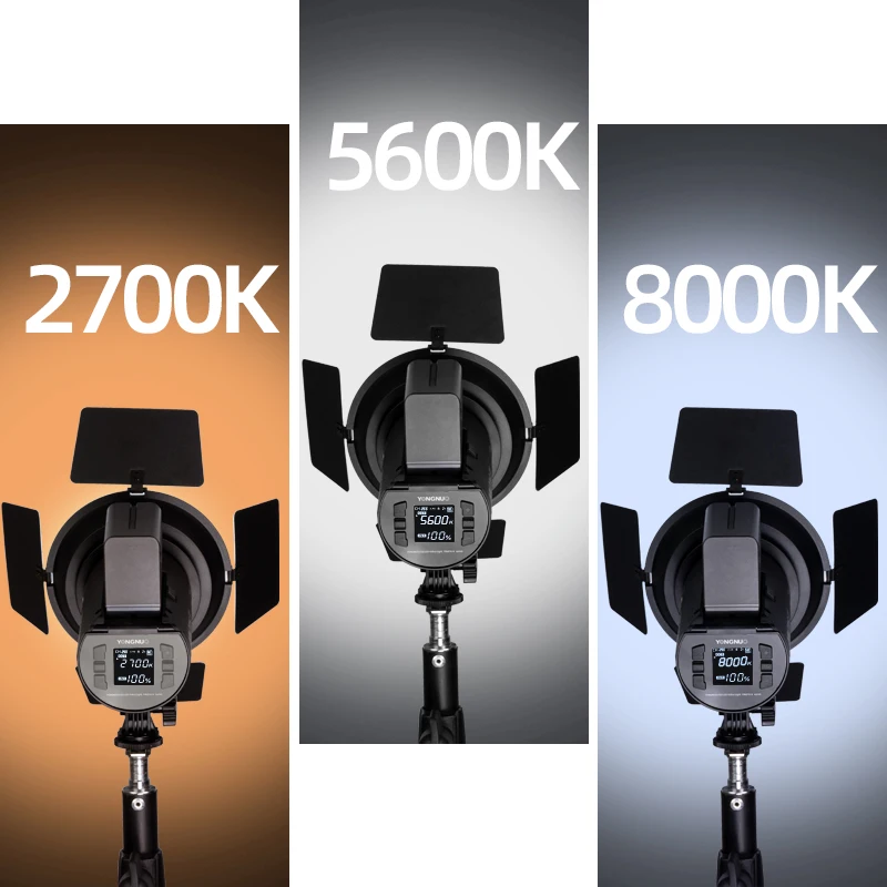 YONGNUO YN216 II За Цифрови огледално-рефлексни фотоапарати Nikon Canon Led Лампа за Видеокамери с Контролирана Температура 2700K-8000K Цветен Лампа за Фотография4