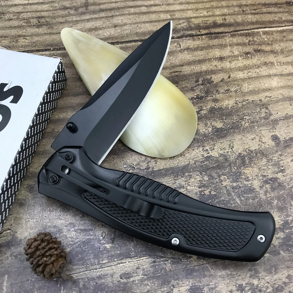 BG Stock SOG DA315 Тактически Ножове за оцеляване Флипер Джобен нож за Лов и Къмпинг Edc Самоотбрана Открит Стоманена Сгъваем нож2