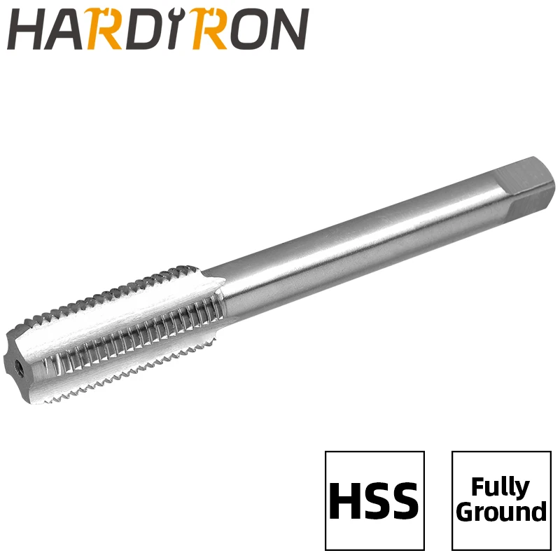 Hardiron 7/16-18 UNS, определени метчиков и щанци за дясната ръка, 7/16 x 18 UNS, машинни метчики с дърворезби и кръгли печати1