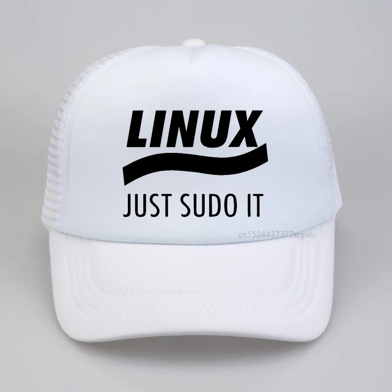 Linux Just Sudo It Кали Linux Root Programmer, Программирующий Компютърен код, Мъжка бейзболна шапка в стил пънк, Окото Дишаща шапка на шофьор на камион2