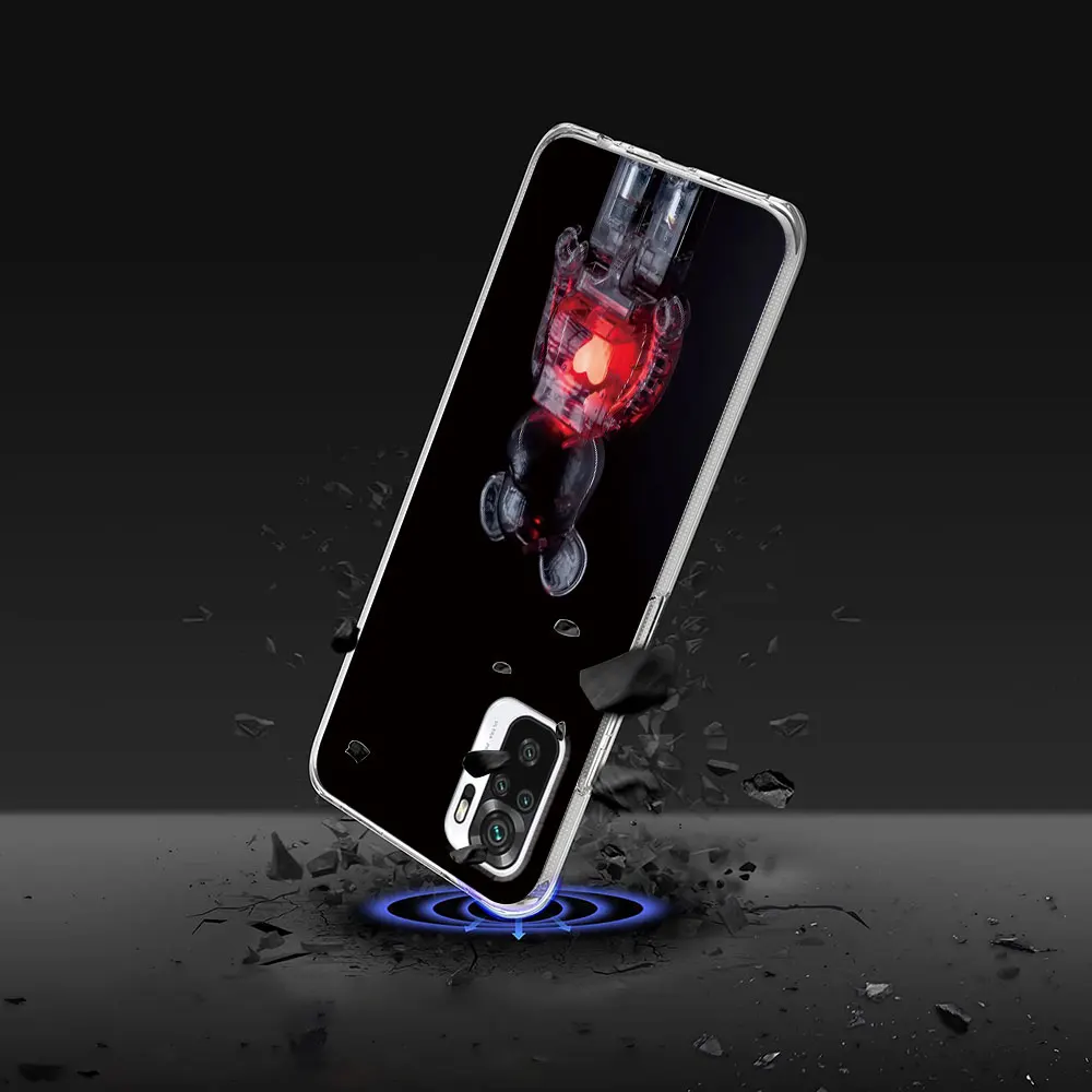 Робот Мечка Калъф за телефон Xiaomi Redmi 10В 9C 10 9 Prime K40 8 9A 9i 9T K20 Pro 10X7 7A 8A 6 6A K30 S2 Y2 Мек калъф от TPU4
