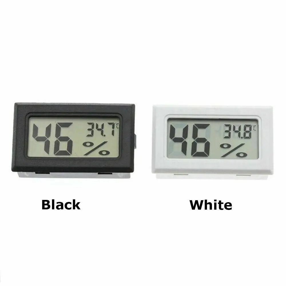 Сензор LCD Цифров Влага Бял Датчик за Температура Мини-Влагомер Кухня|Кухненски прибори|Къща|Офис|, Баня2