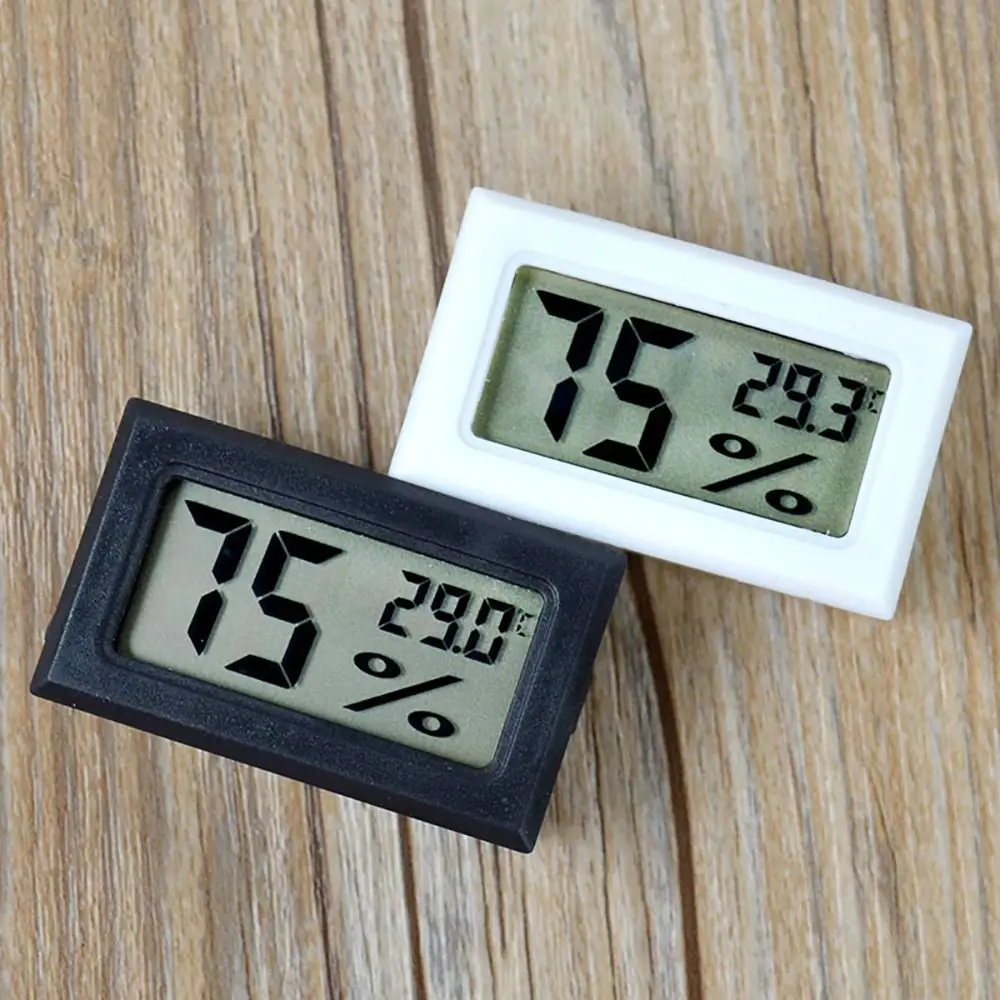 Сензор LCD Цифров Влага Бял Датчик за Температура Мини-Влагомер Кухня|Кухненски прибори|Къща|Офис|, Баня3