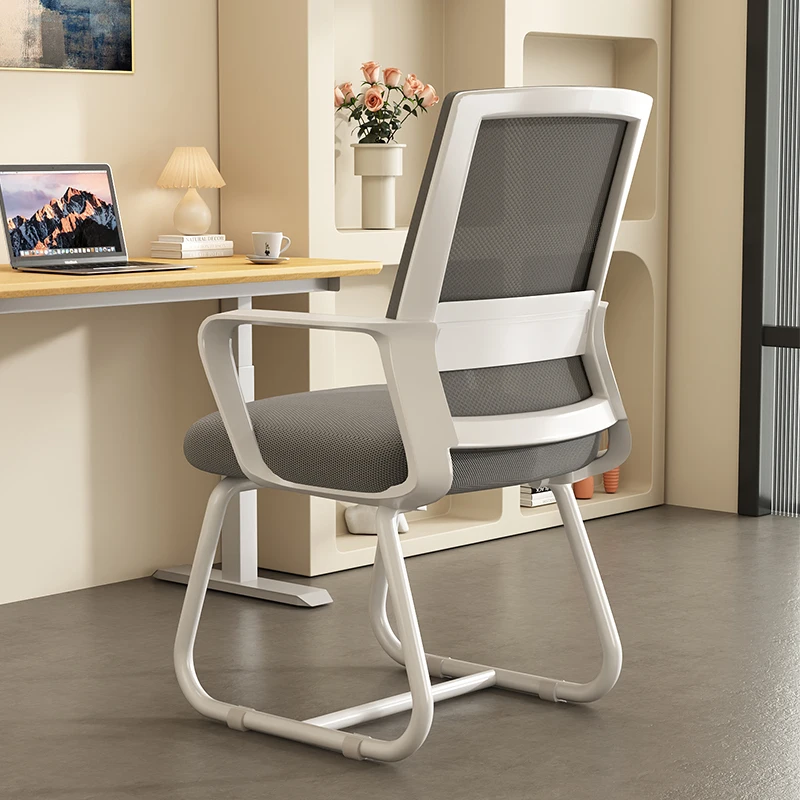 Минималистичное дизайнерски стол Сив на цвят Relax, Скандинавски сетчатое стол Постъпващ, Модерно Кресло за четене Poltrona Para Sala De Estrar, офис мебели0